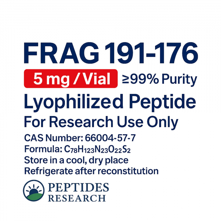 HGH Frag 176-191  – Lyophilized Research Peptide